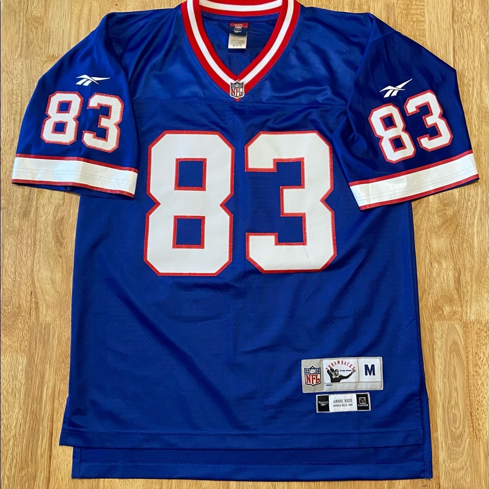 COPY - Gridiron Classic Reebok NFL Throwback Jersey Andre Reed Buffalo Bills
